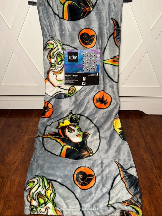 Disney Other - Disney Villains Plush Throw Blanket with Ursula & Maleficent